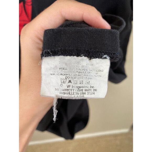 NBA Chicago Bulls Black Crewneck T-Shirt L Exclusive Collection Cotton Sportswea - Picture 4 of 7